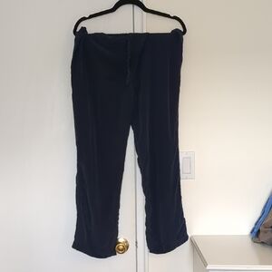 Hatch silk maternity pants